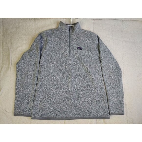 Patagonia Sweaters - Patagonia Womens Better Sweater 1/4-Zip Pullover Grey Size S